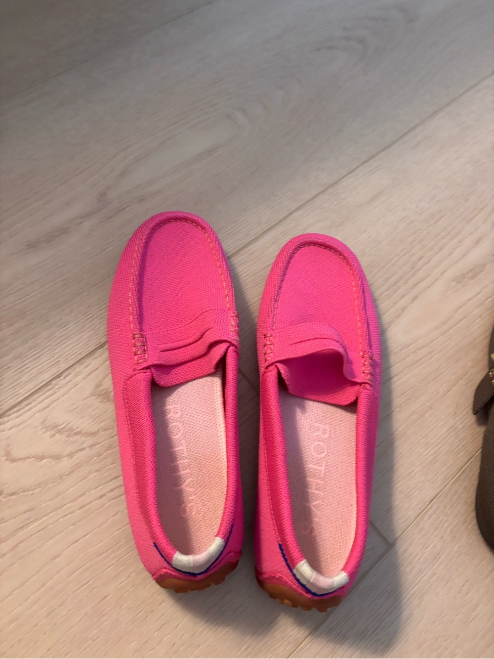 Rothy's Hot Pink Slip-On Mules